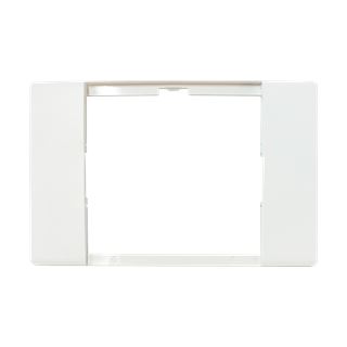 Piano Series 3 gang cover (white)