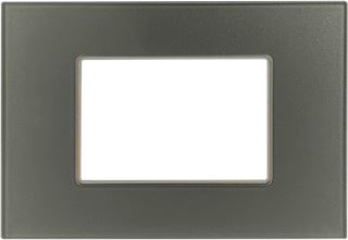 M2 3 gangs stronger light grey PC cover 