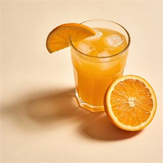 عصير برتقال طازج