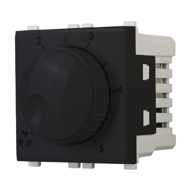 M2 46mm 250W 250V~ Fan Dimmer (matt black)