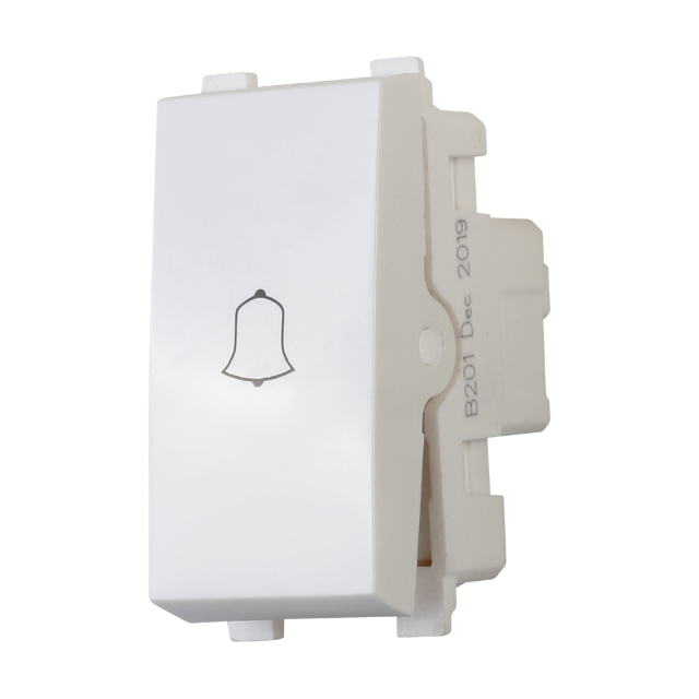 M2 - 23mm 16A 250V  doorbell switch ( white )