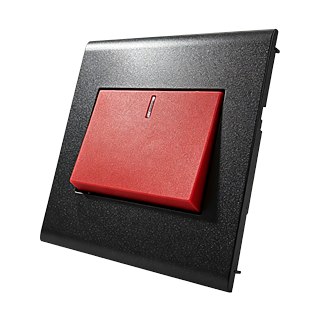 مفتاح سخان 45 امبير بيانو اسود