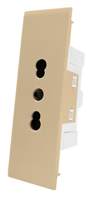 Piano Series 24mm 16A Italian socket (champagne)