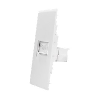 Piano Series 24mm Telephone socket  (white)