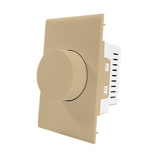 Piano Series 48mm 250W Fan control (champagne)